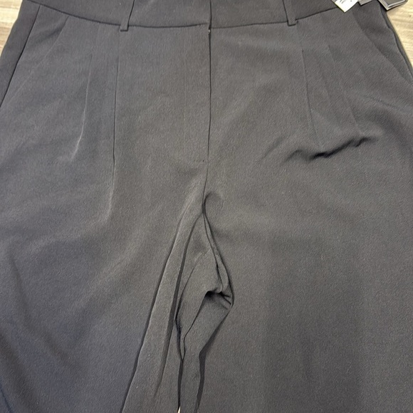 🏁 Lily Morgan black cropped pants size 1X NWT - Picture 6 of 10